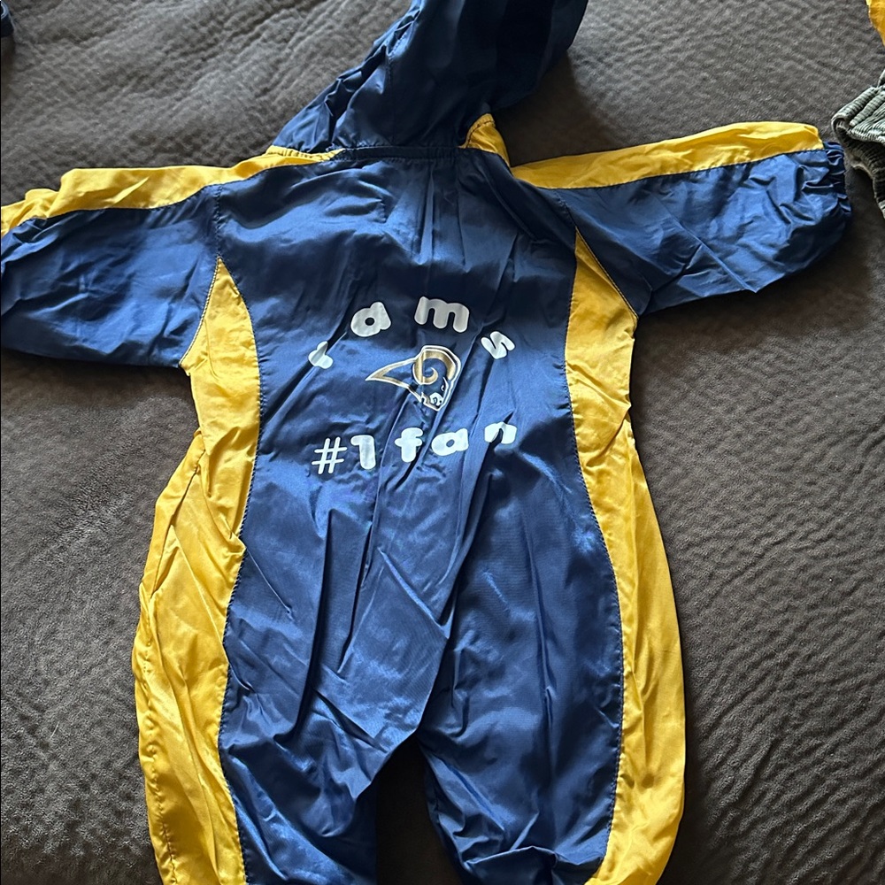 Babies Blue and Yellow One Piece